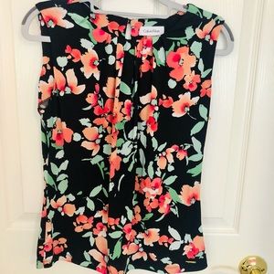 Calvin Klein Floral Blouse
